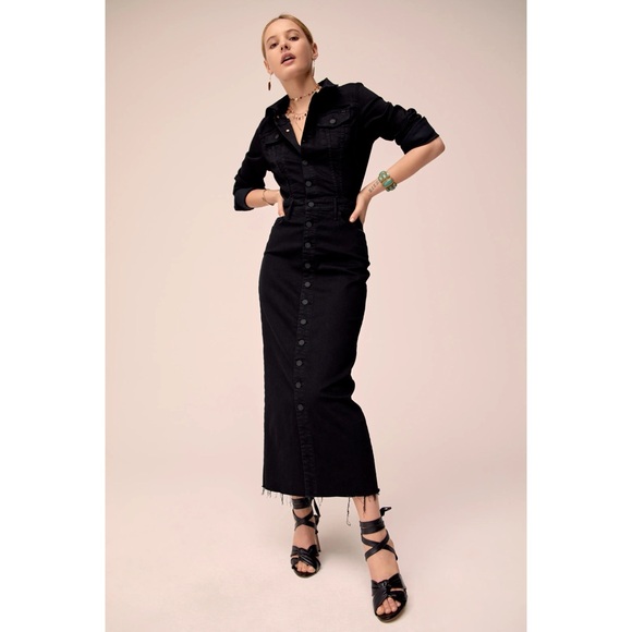 MOTHER Dresses & Skirts - Mother The Cover Up Denim Dress